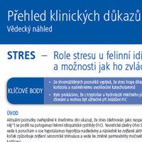 Feline - Role stresu u idiopaticke felinni cystitidy