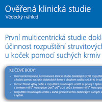 Feline - Rozpousteni struvitovych urolitu u kocek